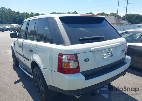 2007 Land Rover Range Rover Sport Supercharged from USA, damaged, VIN SALSH23457A991785